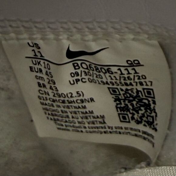 Nike Blazer Mid 77 Sneakers in White Team Red - US Men’s 11 / BQ6806-111 - Picture 11 of 11